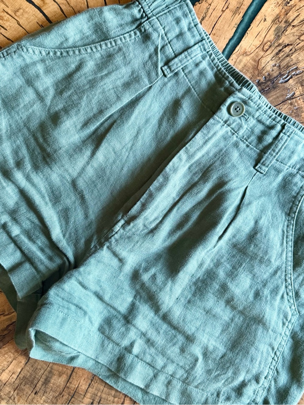 Madewell 100% Linen Shorts